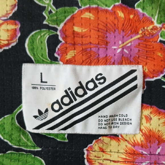 Jeremy Scott x Adidas Floral Leopard Jersey - Black, Orange, Green - Picture 2 of 7